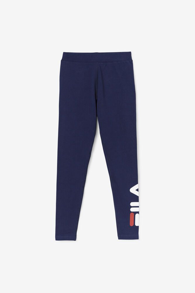 Fila Naisten Legging Elora Laivastonsininen - YDOA-59420